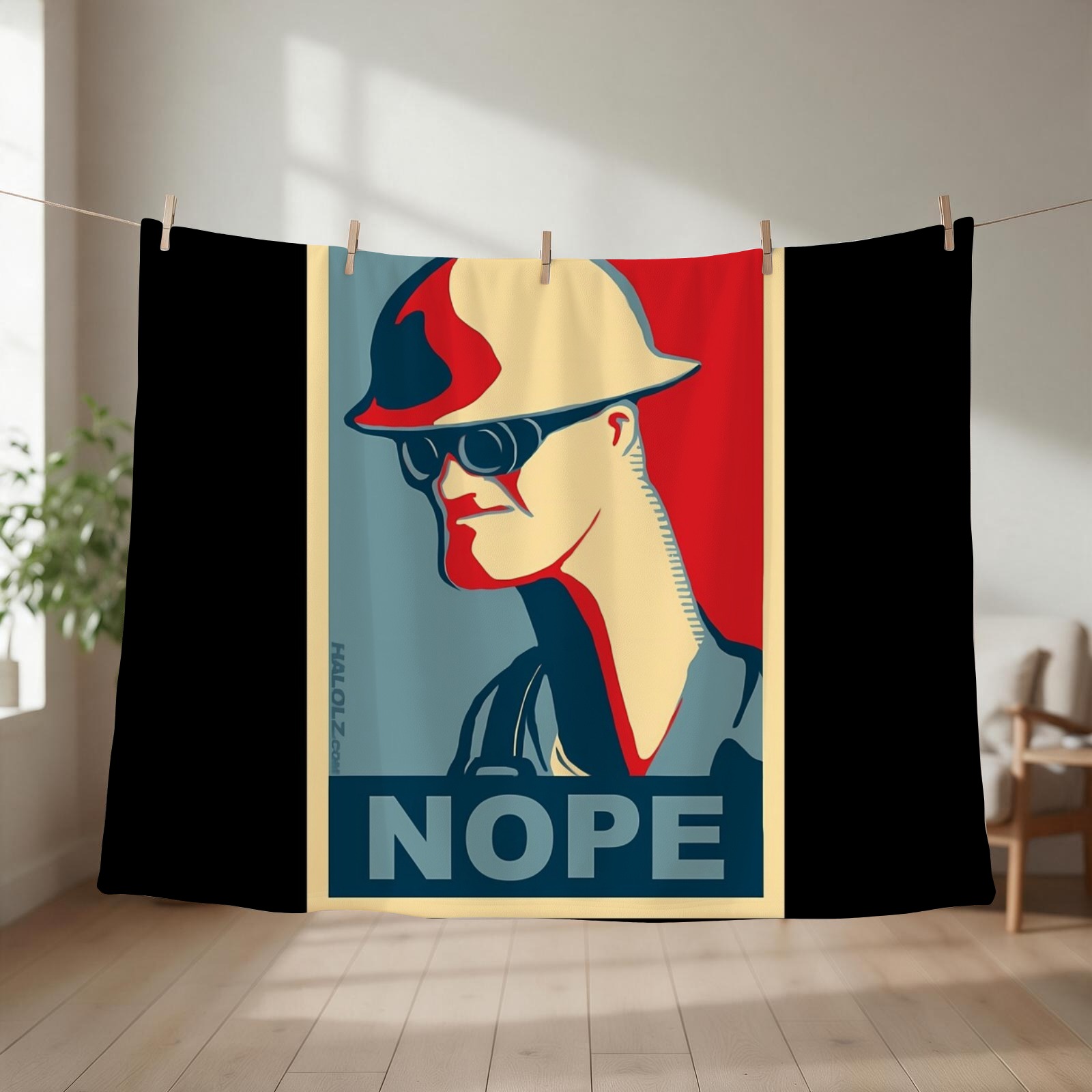 3D Printing Engineer - Team Fortress 2 - ผ้าห่มคลุมโซฟาแบบถ่วงน้ำหนัก ลาย