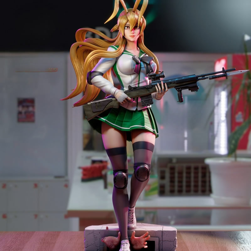 3D Printing Character - 2 รูปแบบเกม 5968 Rei Miyamoto NSFW
