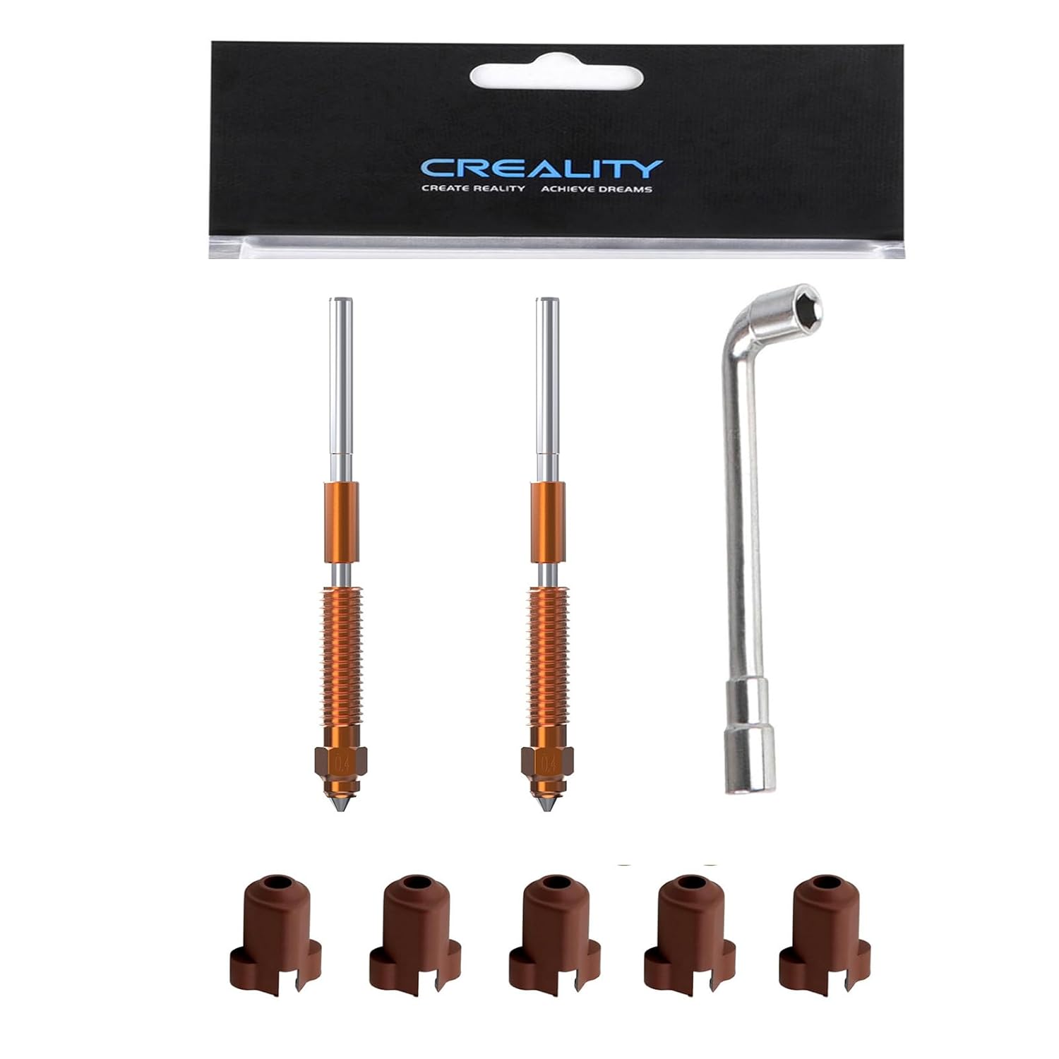 3D Printer Nozzle Brass - 1/3/5PCS Creality K1CหัวฉีดสําหรับK1C, K1 Max, K1
