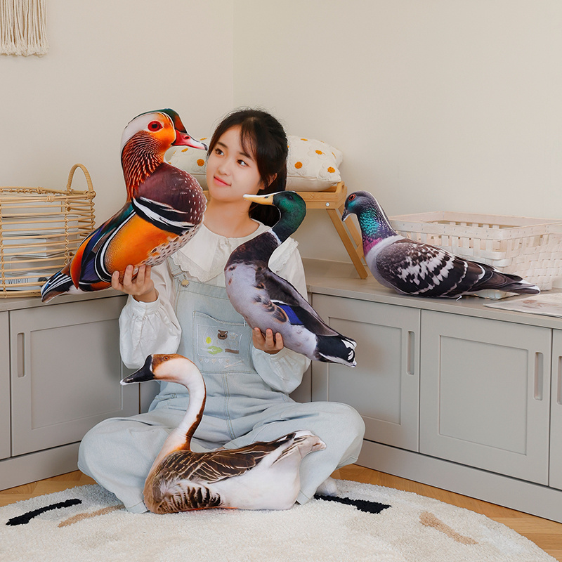 3D Printing Simulator - จําลอง 3D พิมพ์หมอนสัตว์เหมือนจริง Parrot Goose เป็ด