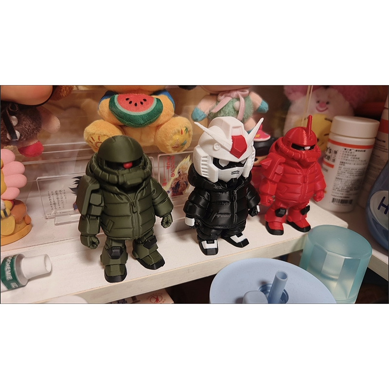 Enclosure 3D Printing - โมเดล Yige รุ่น Q Zaku Rx-0