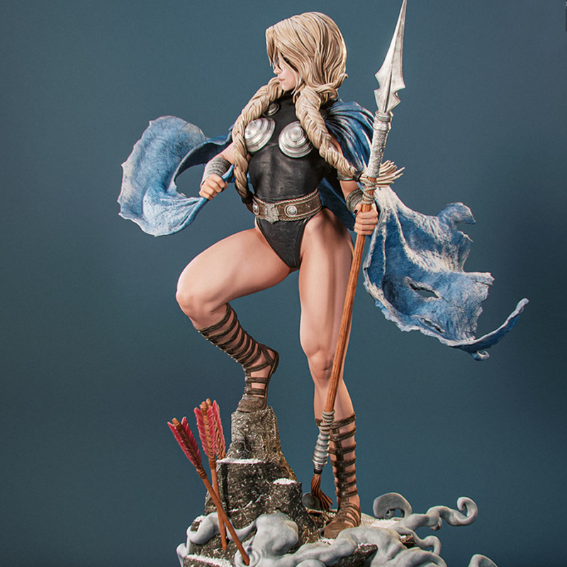3D Printing Character - 2 รูปแบบตัวละครเกม 6677 วาลคิรี โมเดลพิมพ์ 3