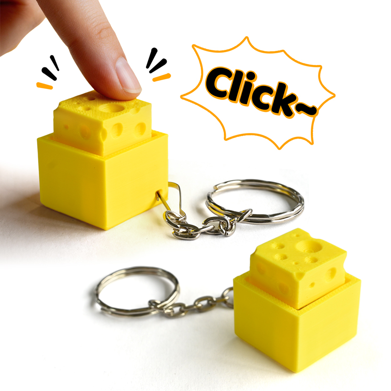 พวงกุญแจ 3 มิติ รูปทรงคีย์บอร์ - 3D Printing Plastic บทวิจารณ์และราคา