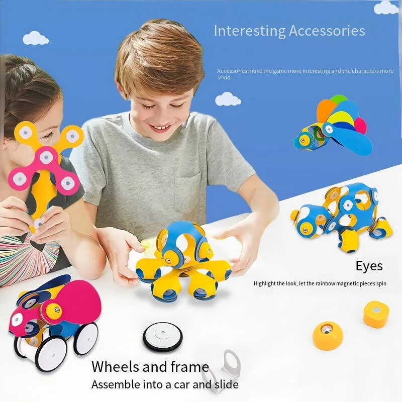ชุดแผ่นแม่เหล็กสีรุ้ง 48 ชิ้น  - 3D Printing Lego บทวิจารณ์และราคา