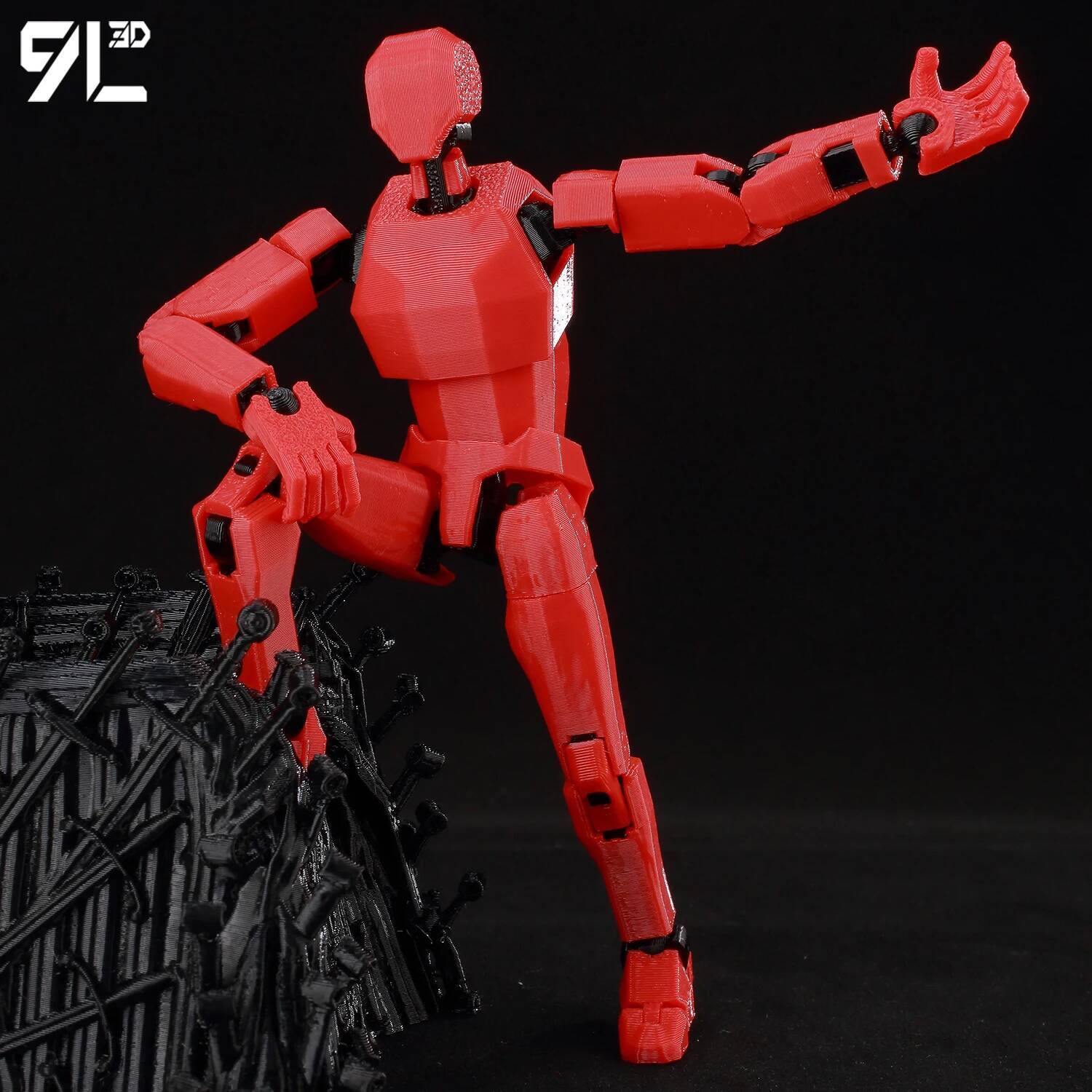 ฟิกเกอร์แอคชั่น 9L3D พิมพ์ 3 ม - 3D Printing Character บทวิจารณ์และราคา