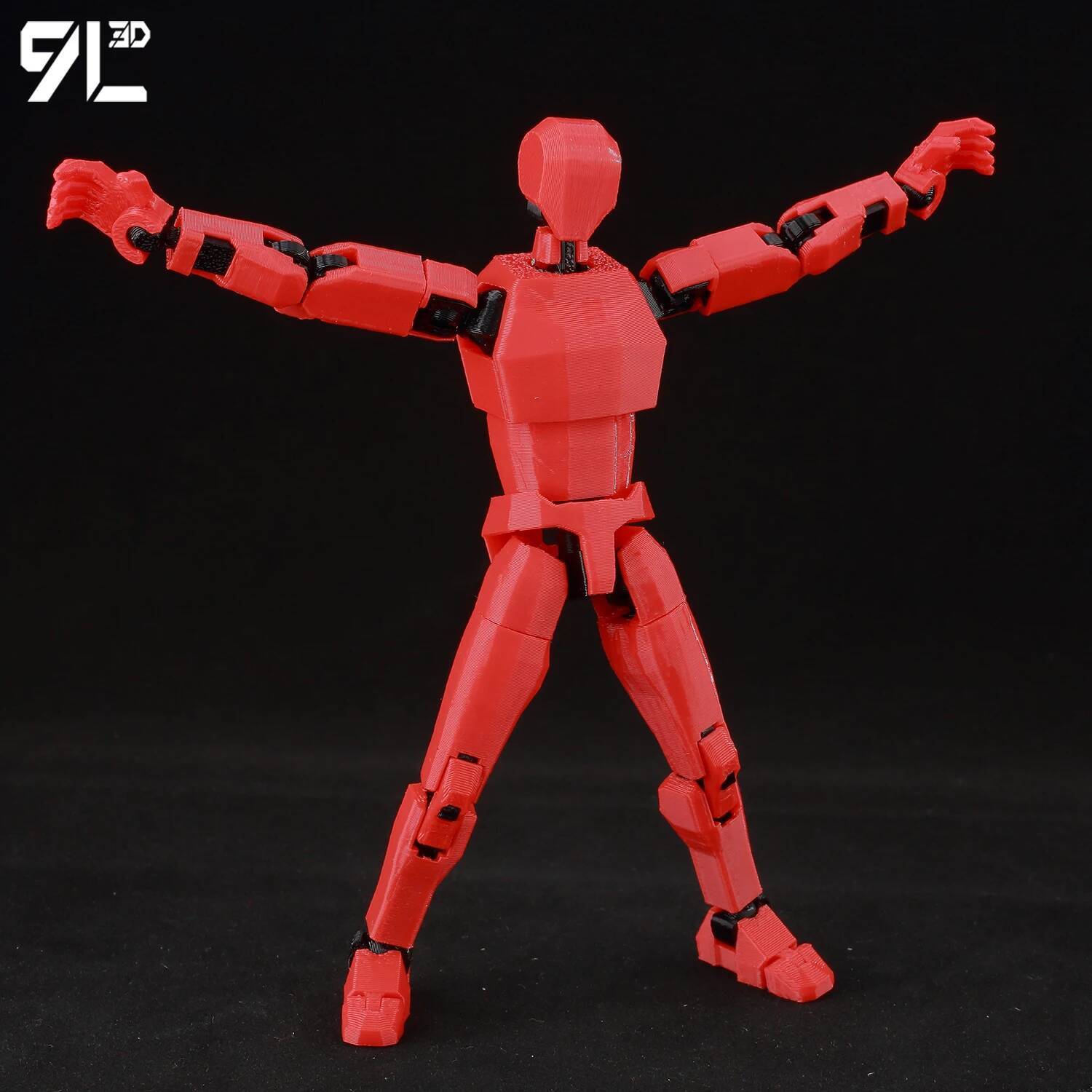ฟิกเกอร์แอคชั่น 9L3D พิมพ์ 3 ม - 3D Printing Character บทวิจารณ์และราคา