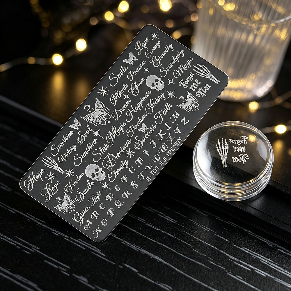 แผ่นปั๊มลายเล็บ 3 มิติ ลายโครง - 3D Printing Stainless Steel บทวิจารณ์และราคา
