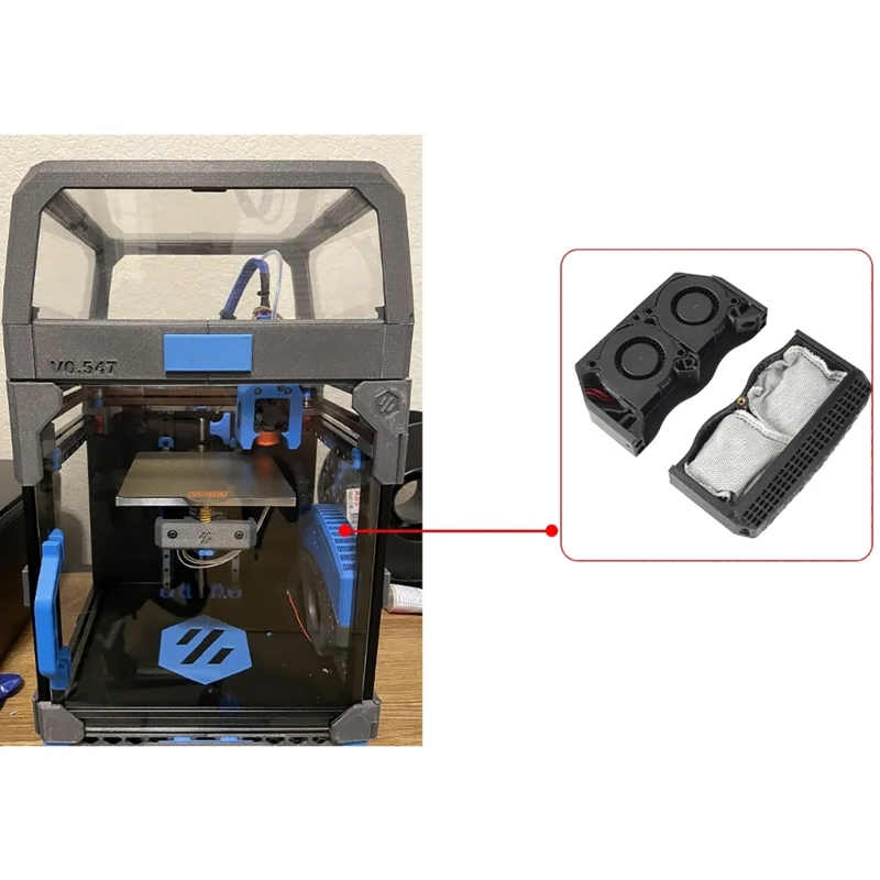 Nevermore V6 DUO ตัวกรองคาร์บอ - 3D Printing Mesin บทวิจารณ์และราคา