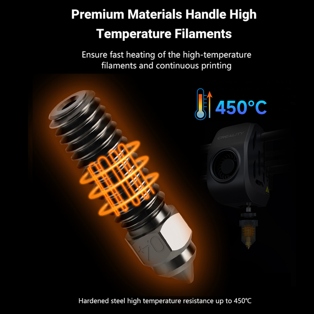 หัวฉีดสำหรับ Creality K1 Max E - 3D Printer Nozzle Brass บทวิจารณ์และราคา