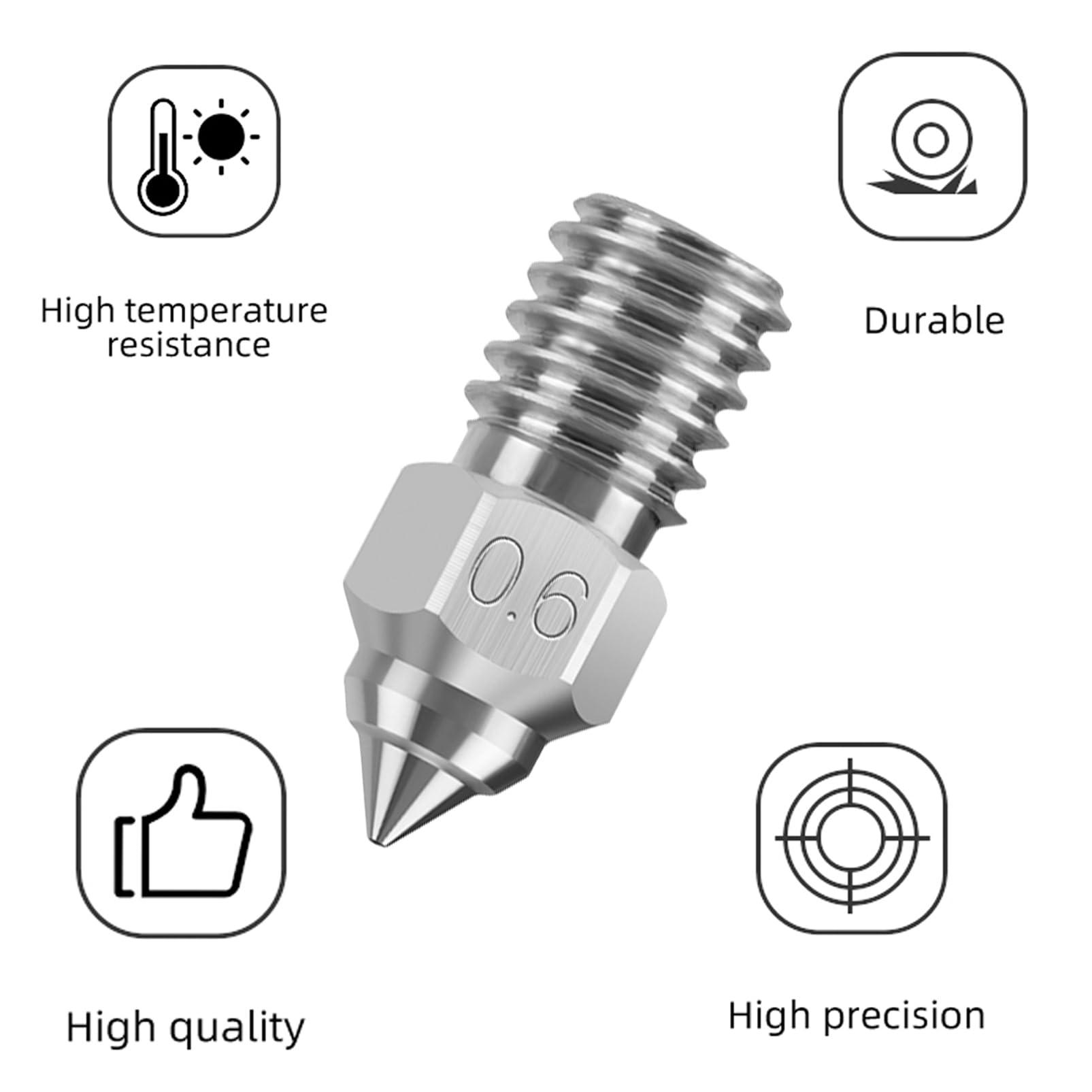 Creality Ender 3 V3 SE, Ender  - 3D Printer Nozzle Brass บทวิจารณ์และราคา