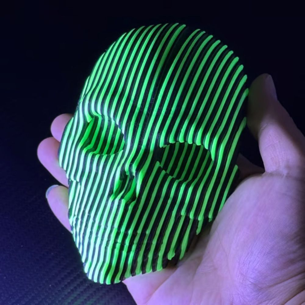 ภาพลวงตา 3D การพิมพ์ Skulls ขอ - 3D Printing Simulator บทวิจารณ์และราคา