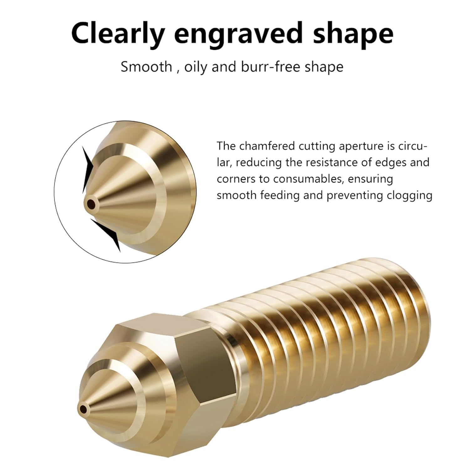 ชุดหัวฉีด Creality Official K1 - 3D Printer Nozzle Brass บทวิจารณ์และราคา