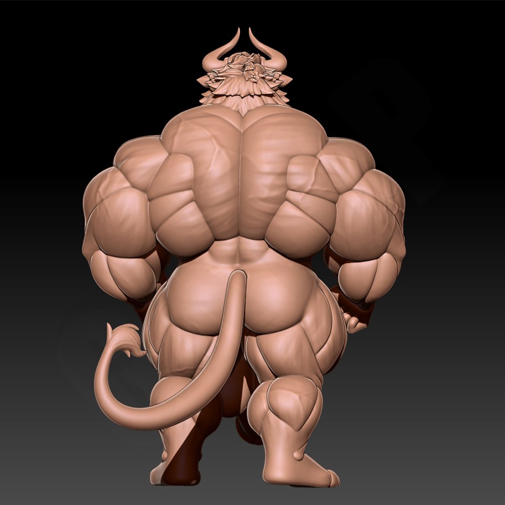 ฮังกี้ ฟิตเนส มัสเซิล บูล 1/24 - 3D Printing Simulator บทวิจารณ์และราคา