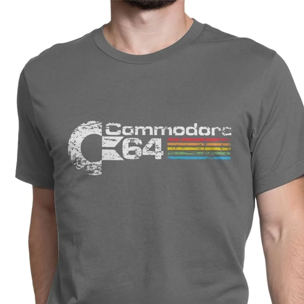 เสื้อยืดคอตตอนแท้ลายคอมโมดอร์  - 3D Printing Nerd บทวิจารณ์และราคา