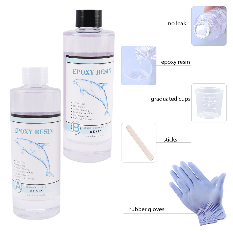 1:1 เรซินอีพ็อกซี่ใส Crystal C - 3D Printing Epoxy Resin บทวิจารณ์และราคา