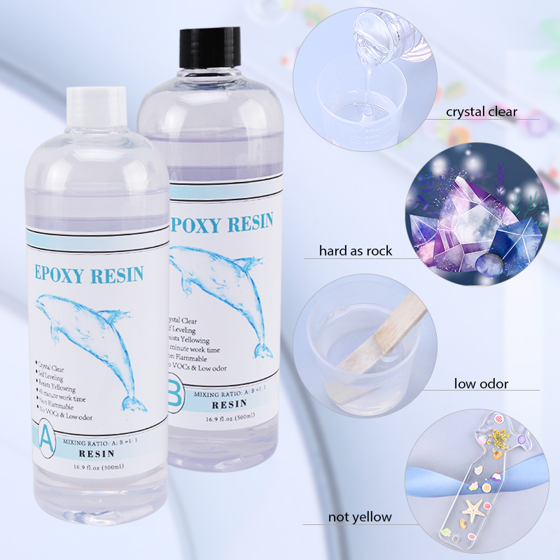 1:1 เรซินอีพ็อกซี่ใส Crystal C - 3D Printing Epoxy Resin บทวิจารณ์และราคา