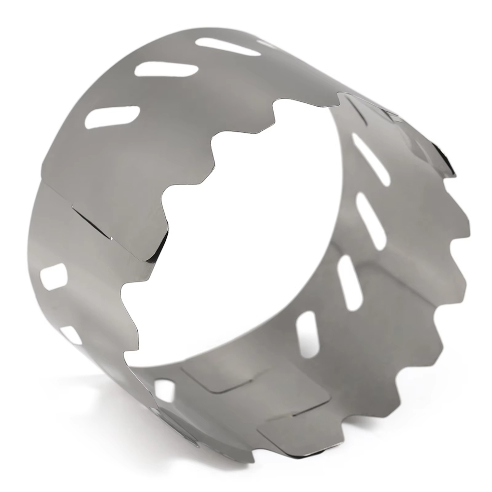 แผ่นกันลมเตาแก๊สแบบพกพา ผลิตด้ - 3D Printing Stainless Steel บทวิจารณ์และราคา
