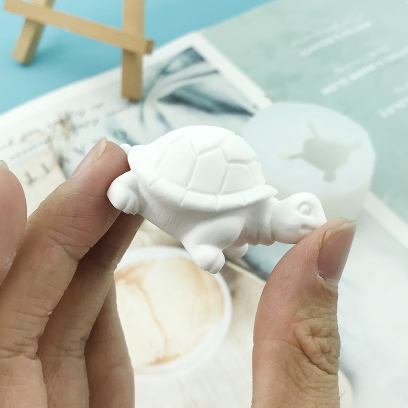 น่ารัก 3D เต่านุ่มแม่พิมพ์ซิลิ - 3D Printing Epoxy Resin บทวิจารณ์และราคา