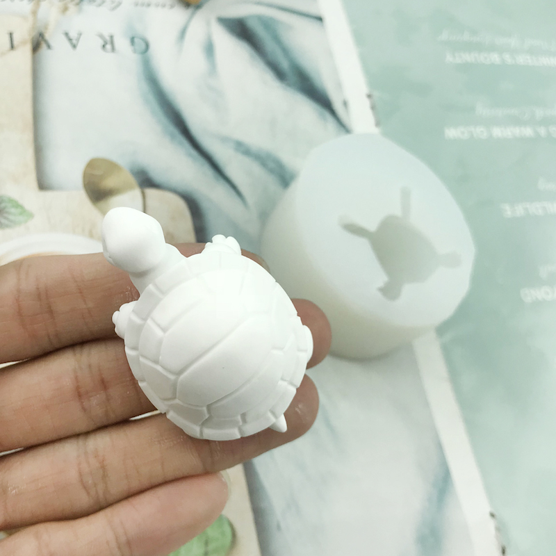 น่ารัก 3D เต่านุ่มแม่พิมพ์ซิลิ - 3D Printing Epoxy Resin บทวิจารณ์และราคา