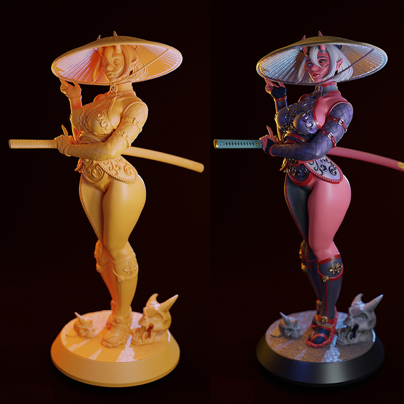 2 รูปแบบเกม 6088 DARKAT Oni 3D - 3D Printing Character บทวิจารณ์และราคา
