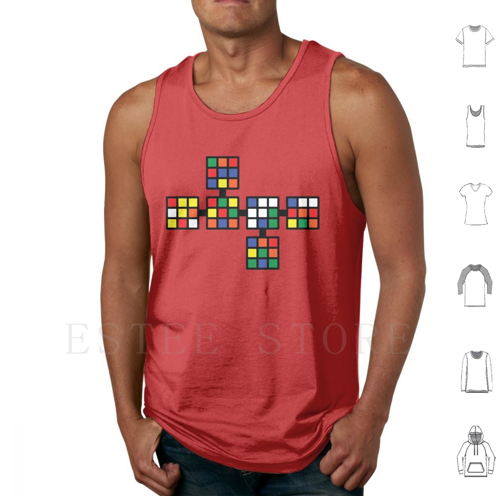 เสื้อกล้ามเสื้อกั๊กแขนกุด Cube - 3D Printing Nerd บทวิจารณ์และราคา