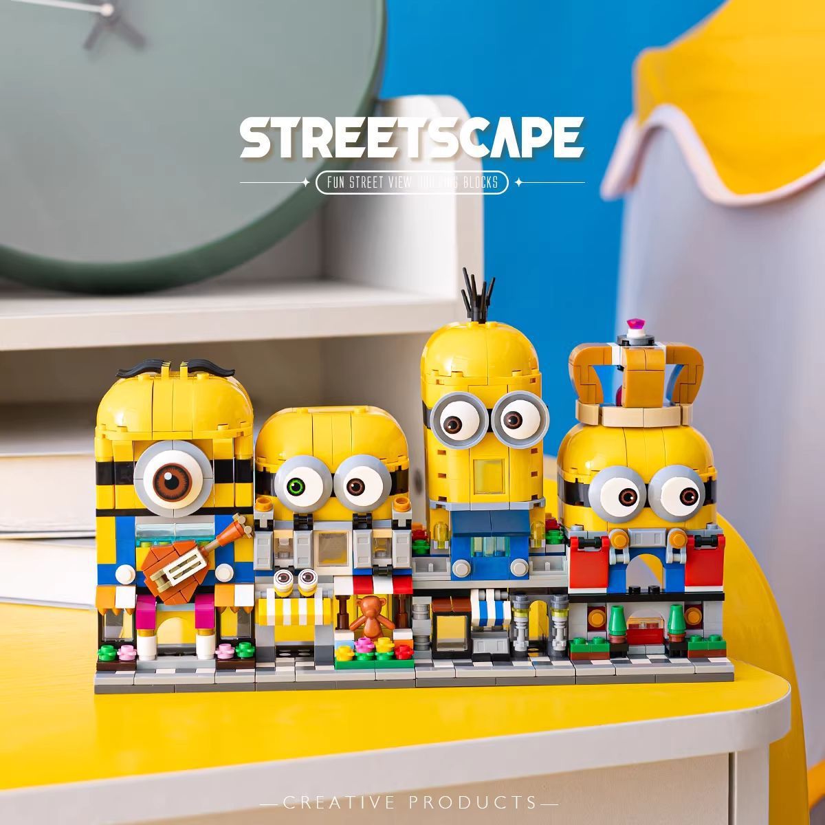ชุดตัวต่อ 4-in-1 ลายการ์ตูนมิน - 3D Printing Lego บทวิจารณ์และราคา