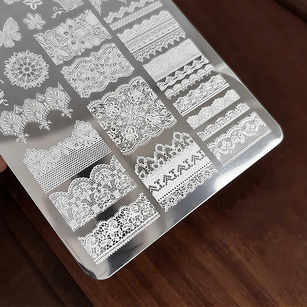 แผ่นปั๊มลายเล็บ 3 มิติ ลายผีเส - 3D Printing Stainless Steel บทวิจารณ์และราคา