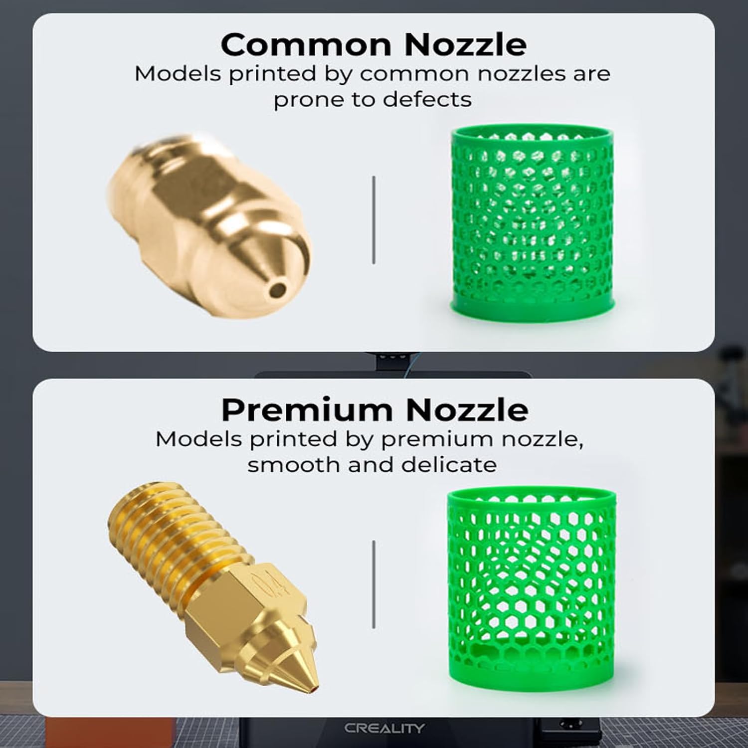 หัวฉีด Creality Ender 3 V3 SE  - 3D Printer Nozzle Brass บทวิจารณ์และราคา