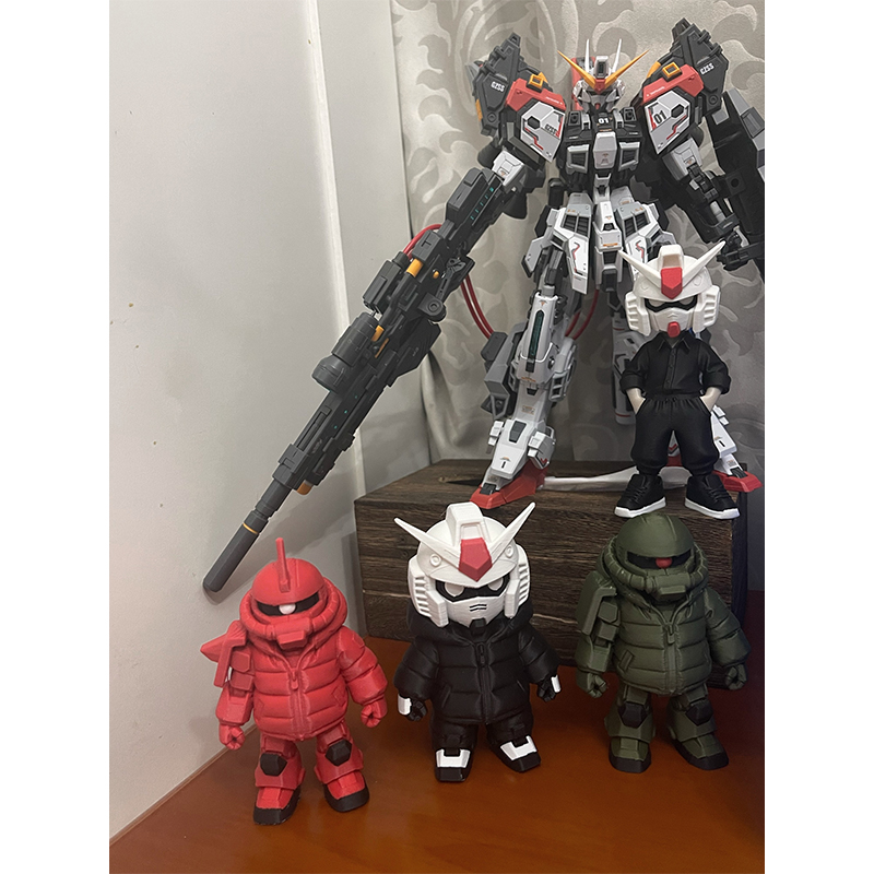 โมเดล Yige รุ่น Q Zaku Rx-0 โม - Enclosure 3D Printing บทวิจารณ์และราคา