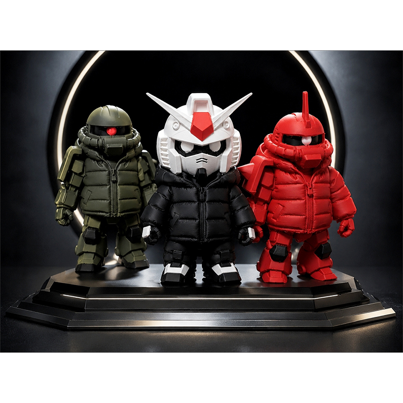 โมเดล Yige รุ่น Q Zaku Rx-0 โม - Enclosure 3D Printing บทวิจารณ์และราคา