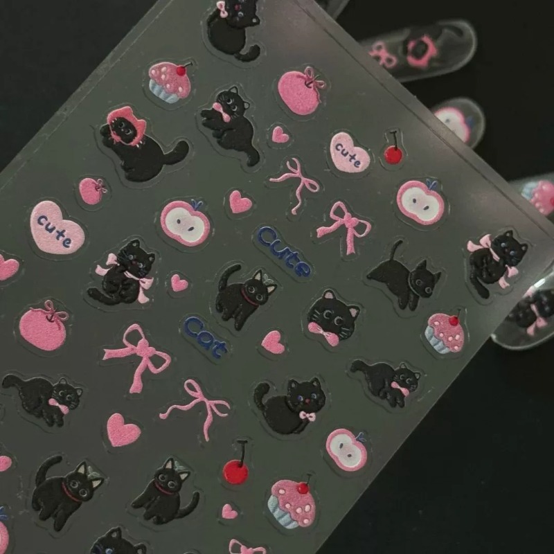 สติกเกอร์นูน 3 มิติ ลายแมวดำน่ - 3D Printing Epoxy Resin บทวิจารณ์และราคา