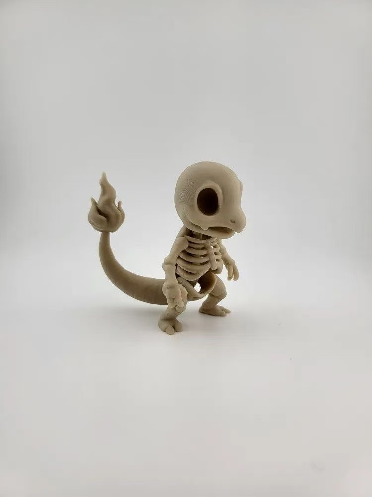 โมเดลฟิกเกอร์ฟอสซิลโครงกระดูกโ - 3D Printing Model Free บทวิจารณ์และราคา