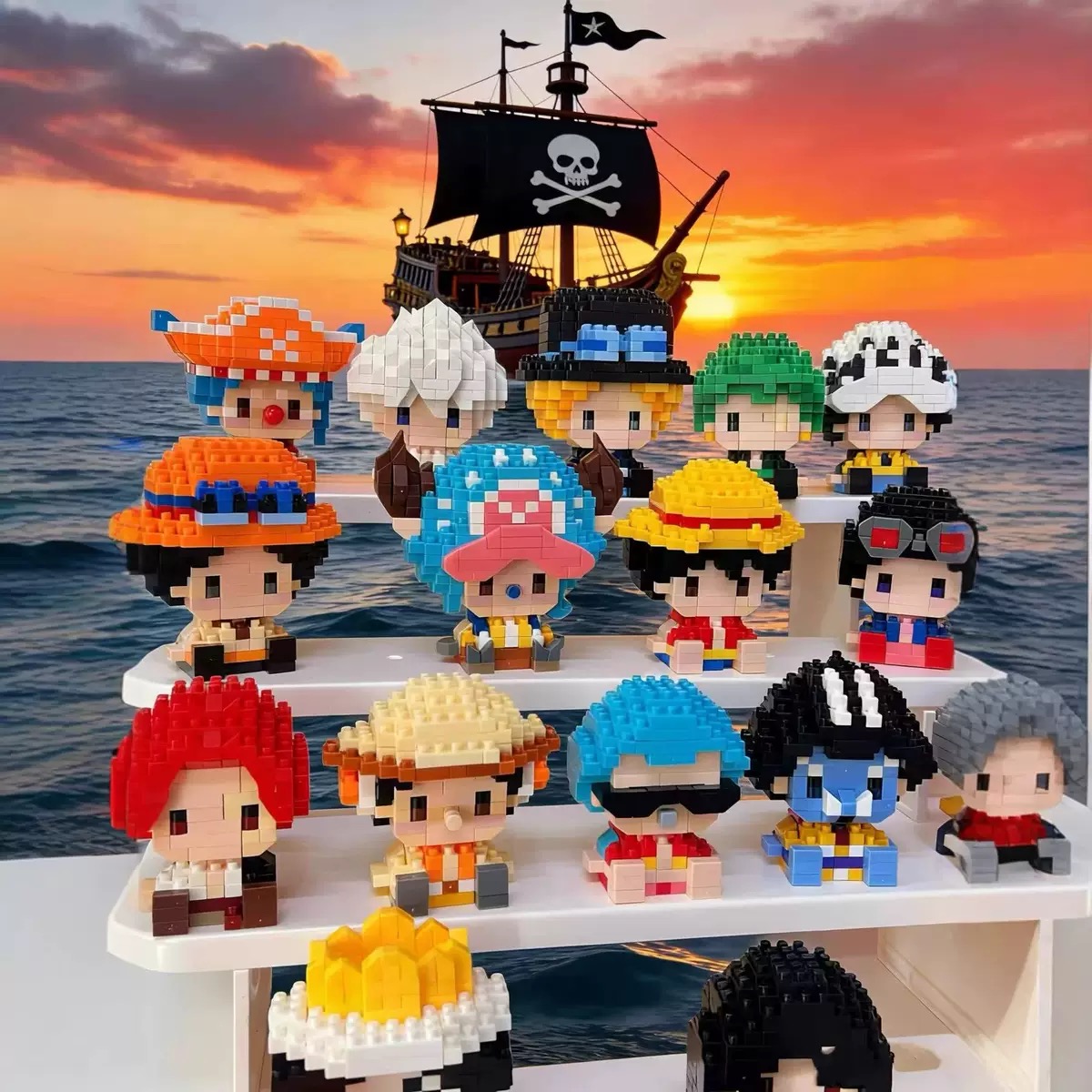 วันพีซ ซันก็อด นิกะ ลูฟี่ ไมโค - 3D Printing Lego บทวิจารณ์และราคา